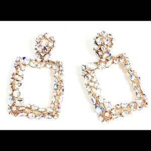 Glam Embellished Earrings